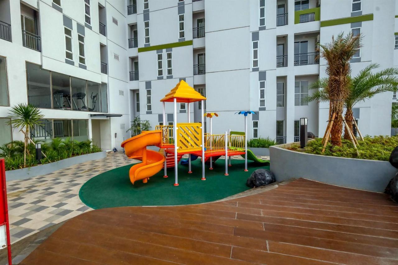 Elegant Studio Room Akasa Pure Living Bsd Apartment By Travelio Serpong Exterior foto